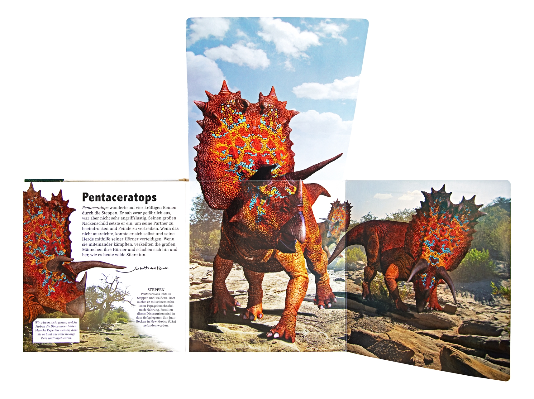 Mein riesengroßes Ausklappbuch. Dinos