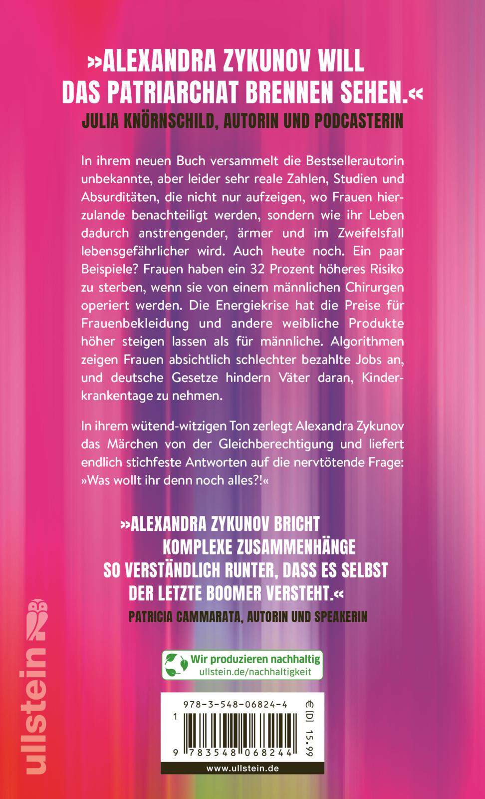 »Was wollt ihr denn noch alles?!« »Was wollt ihr denn noch alles?!«