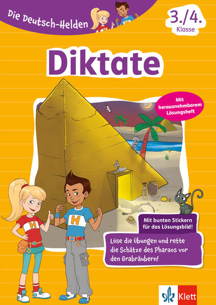 Klett Die Deutsch-Helden: Diktate 3./4. Klasse