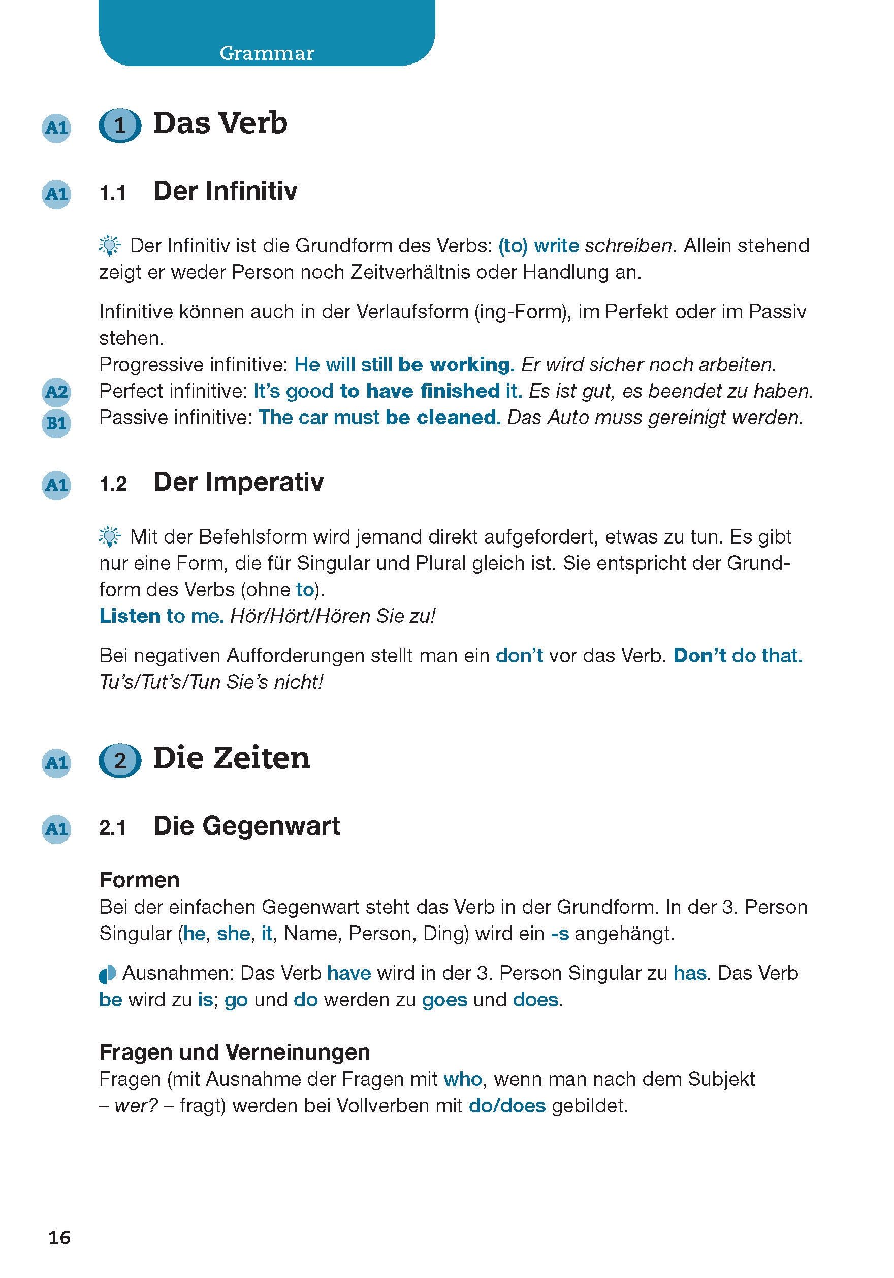 Langenscheidt Verbtabellen Englisch