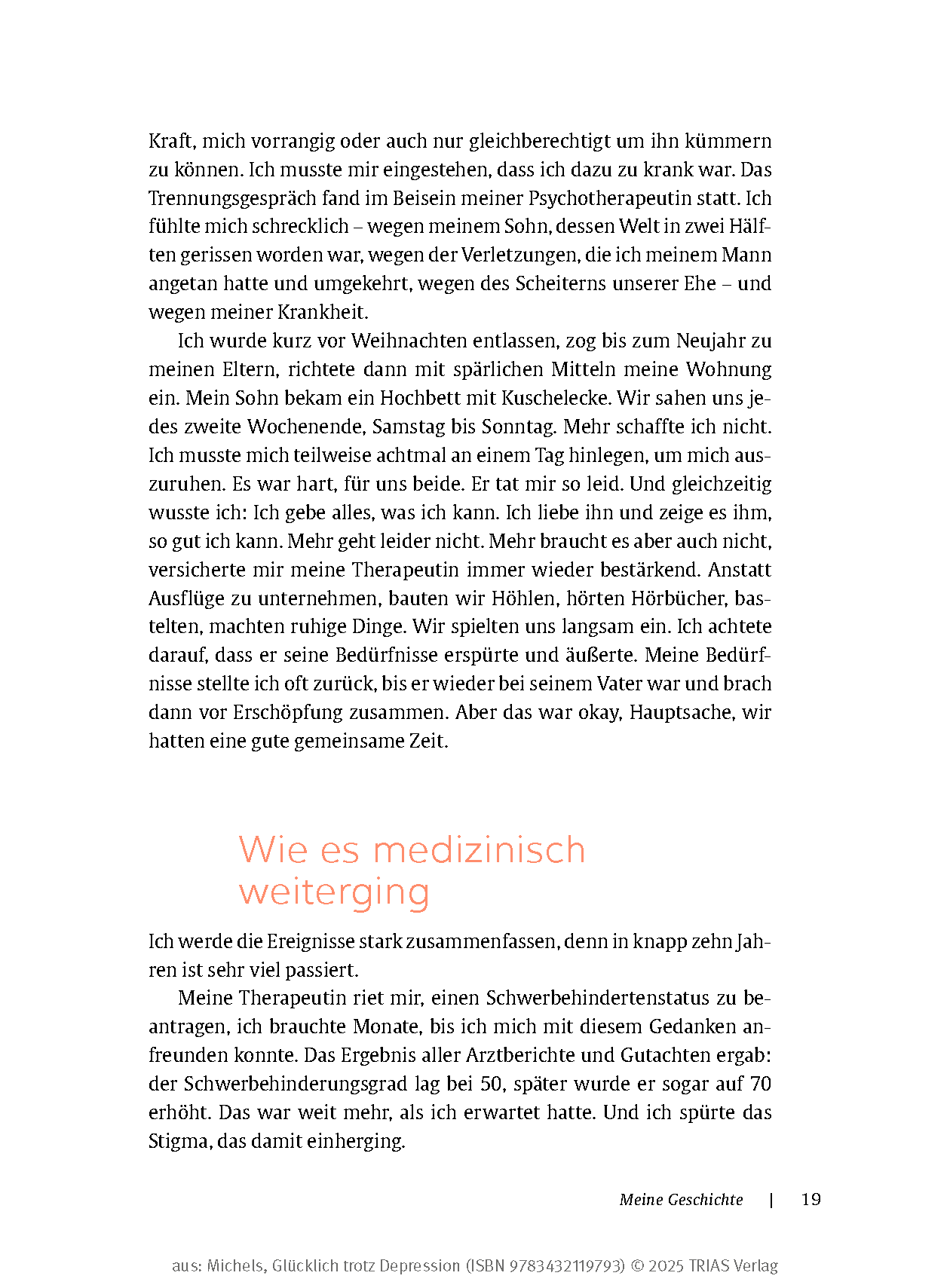 Glücklich trotz Depression