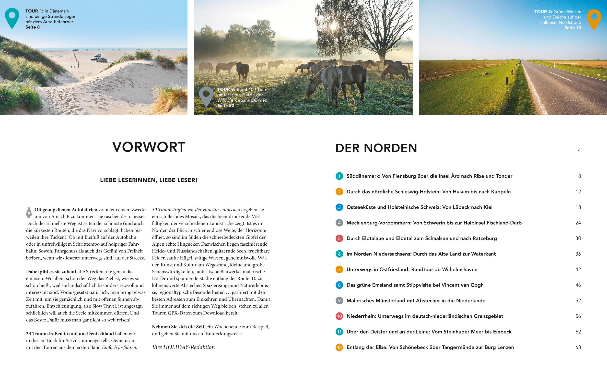 HOLIDAY Reisebuch: Einfach losfahren – neue Roadtrips vor der Haustür