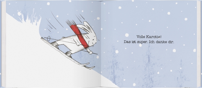 Hase fährt Ski Hase fährt Ski