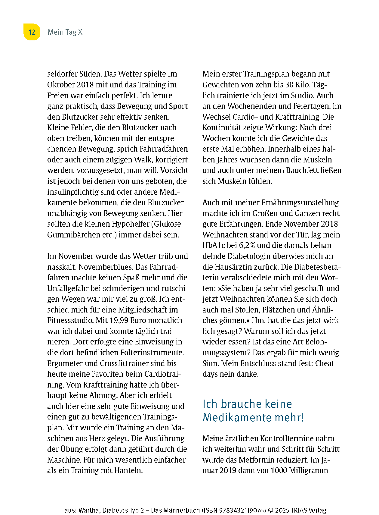 Diabetes Typ 2 - Das Männerbuch