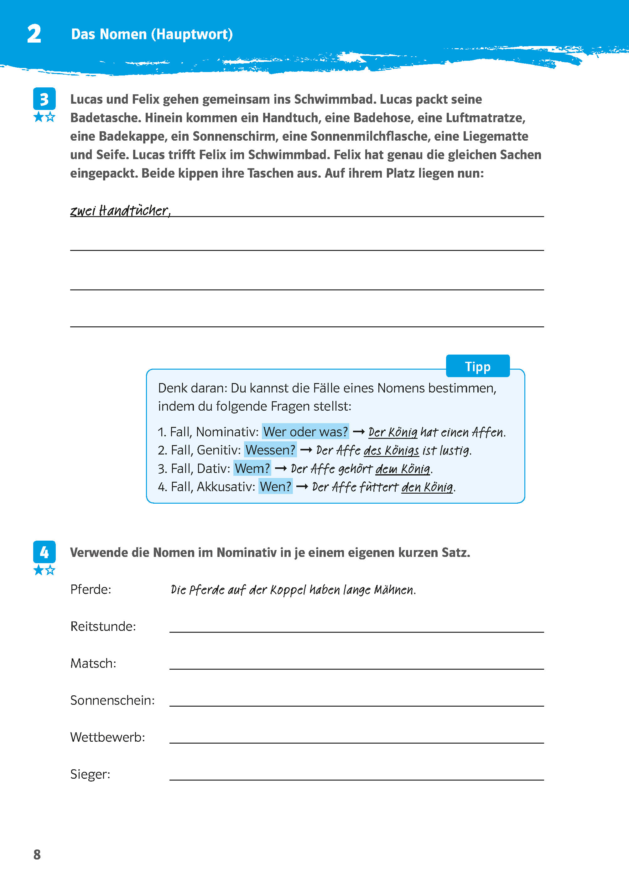 Klett 10-Minuten-Training Deutsch Wortarten 5./6. Klasse Klett 10-Minuten-Training Deutsch Wortarten 5./6. Klasse
