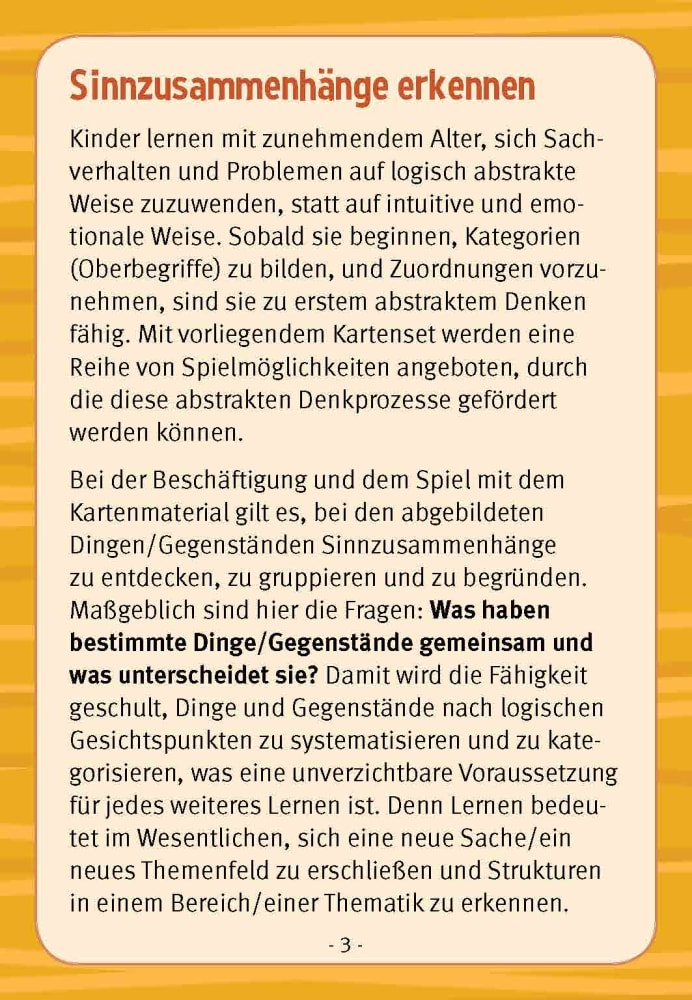 Was gehört zusammen?