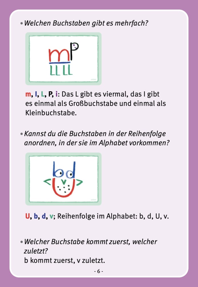 Montagsmaler. Bilderrätsel aus Zahlen und Buchstaben für den Stundeneinstieg