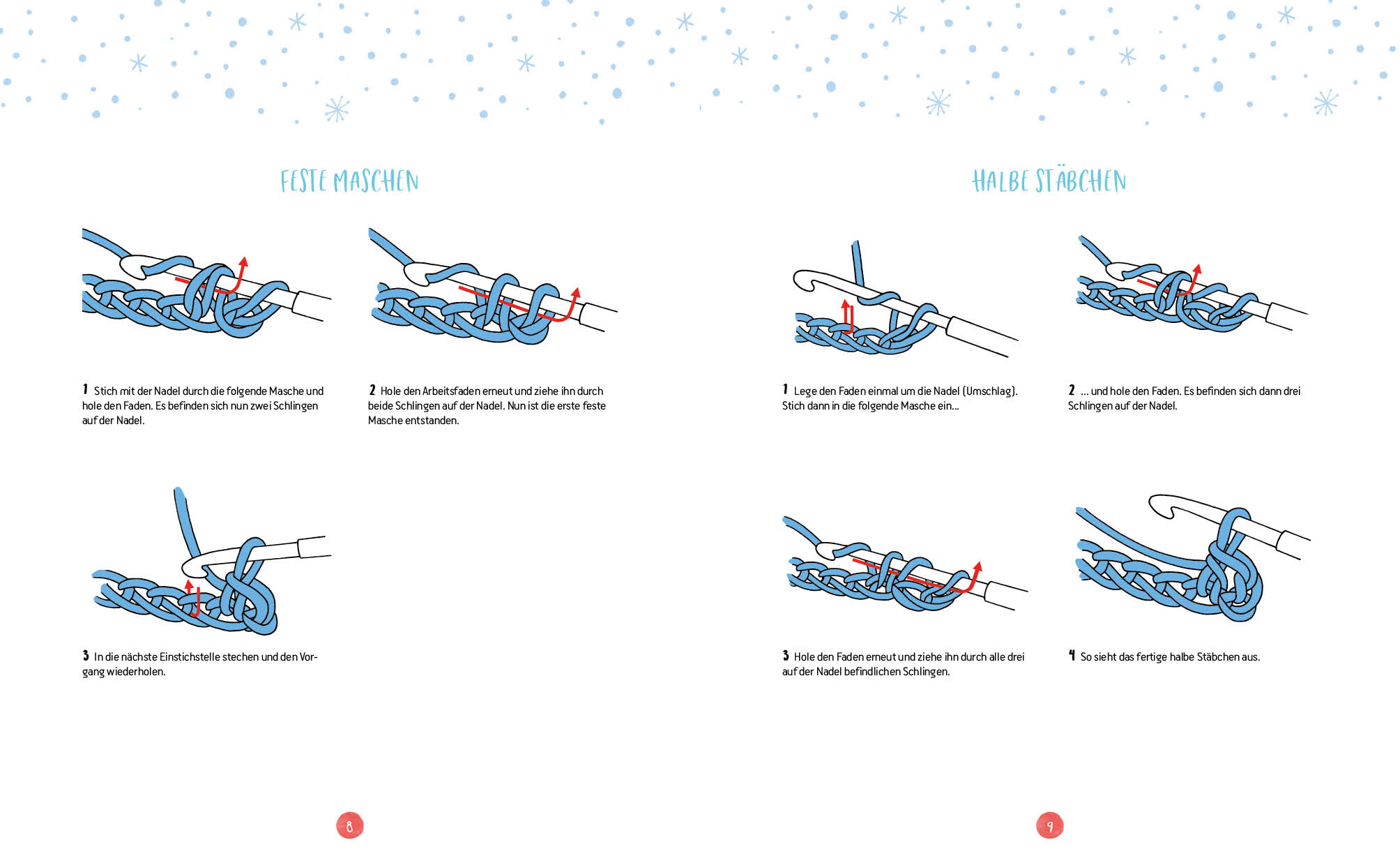 Mein Adventskalender-Häkelbuch: Helden der Kindheit
