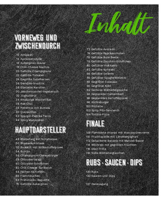 Einfach genial grillen - Vegetarisch Einfach genial grillen - Vegetarisch