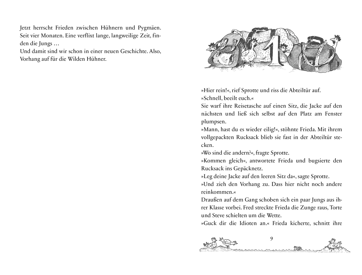 Die Wilden Hühner 2. Die Wilden Hühner auf Klassenfahrt