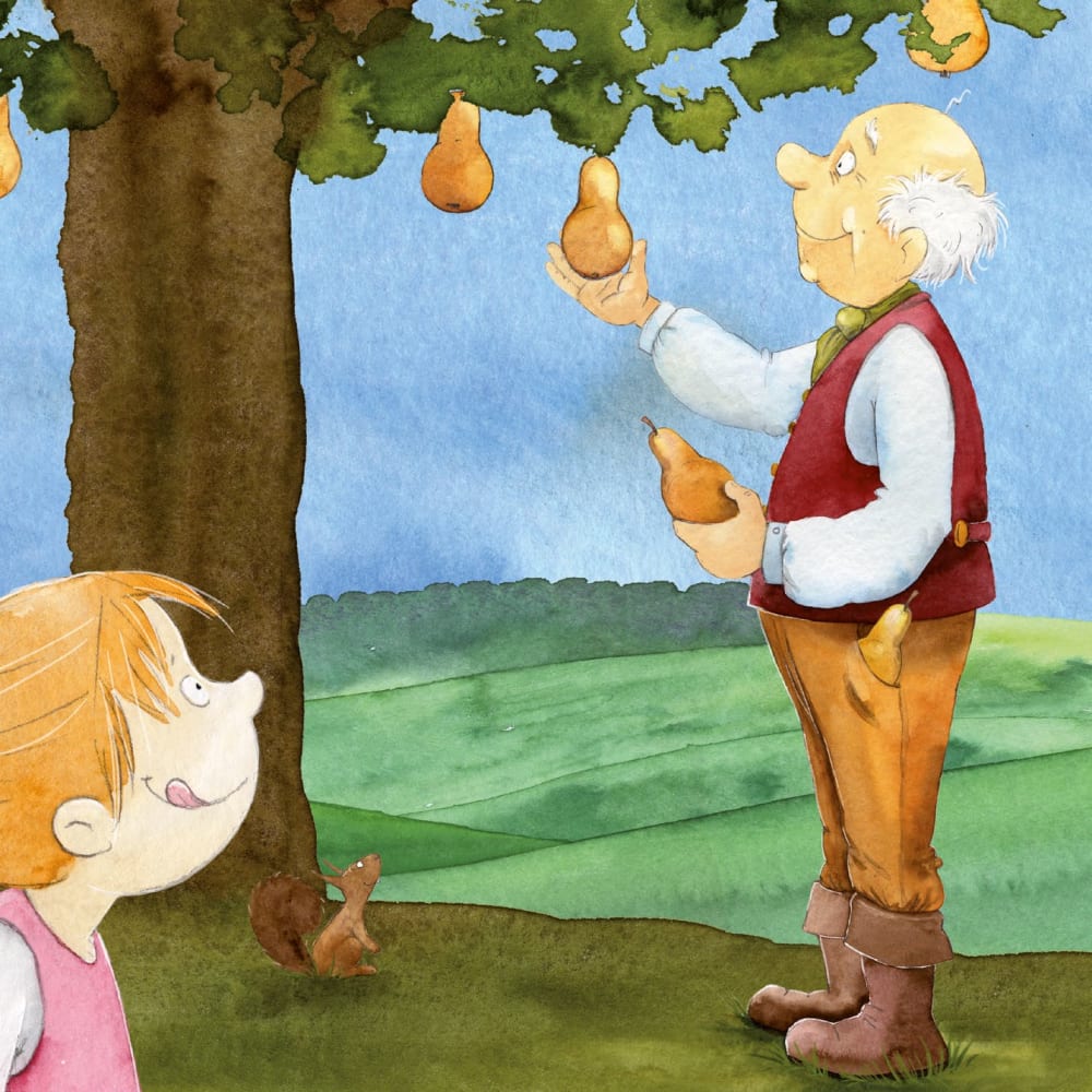 Herr von Ribbeck auf Ribbeck im Havelland. Mini-Bilderbuch.