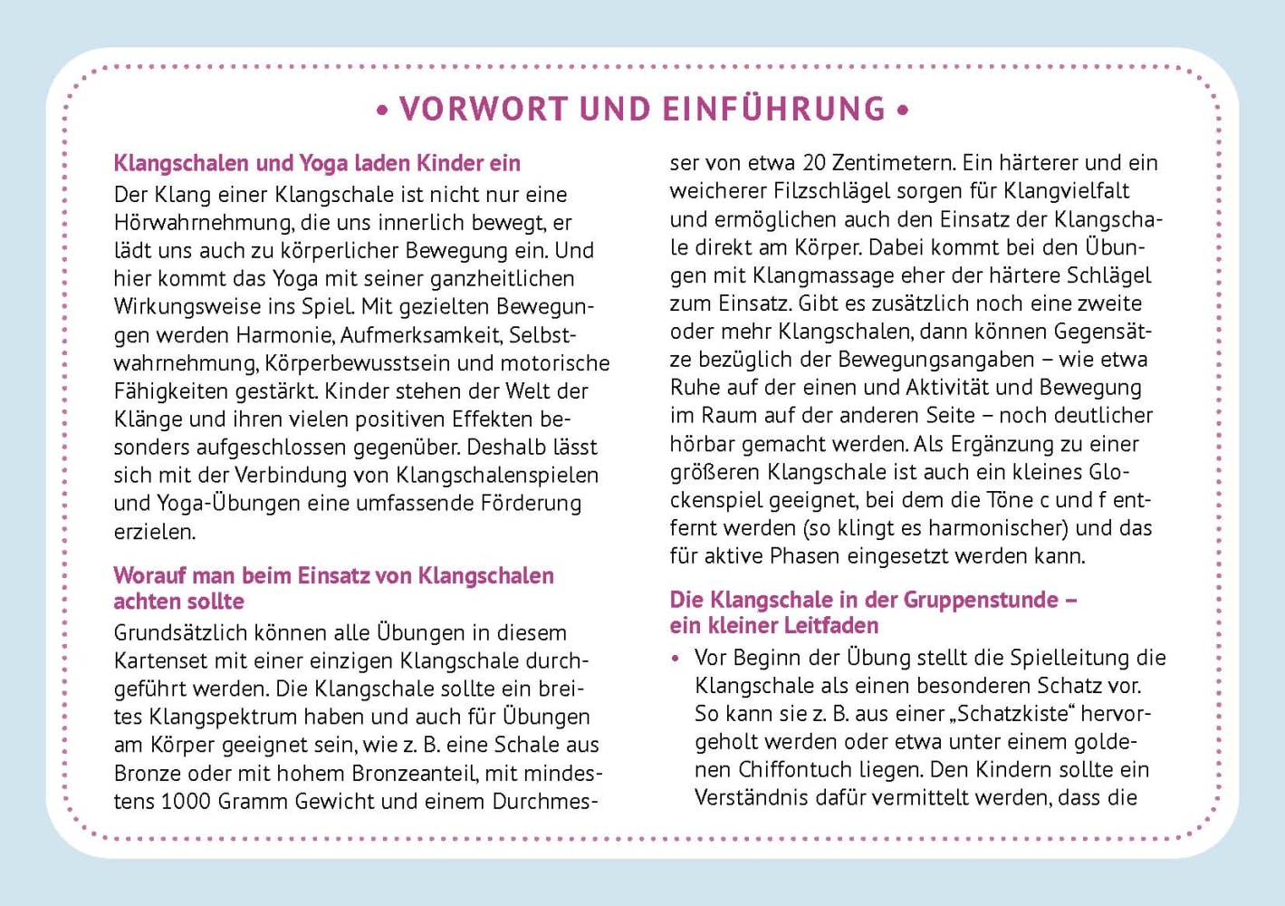 30 Klang-Yoga-Bildkarten