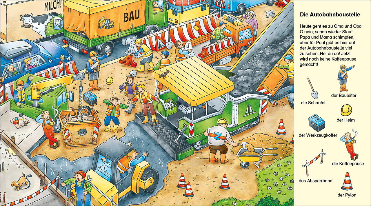 Suche und finde! - Auf der Baustelle