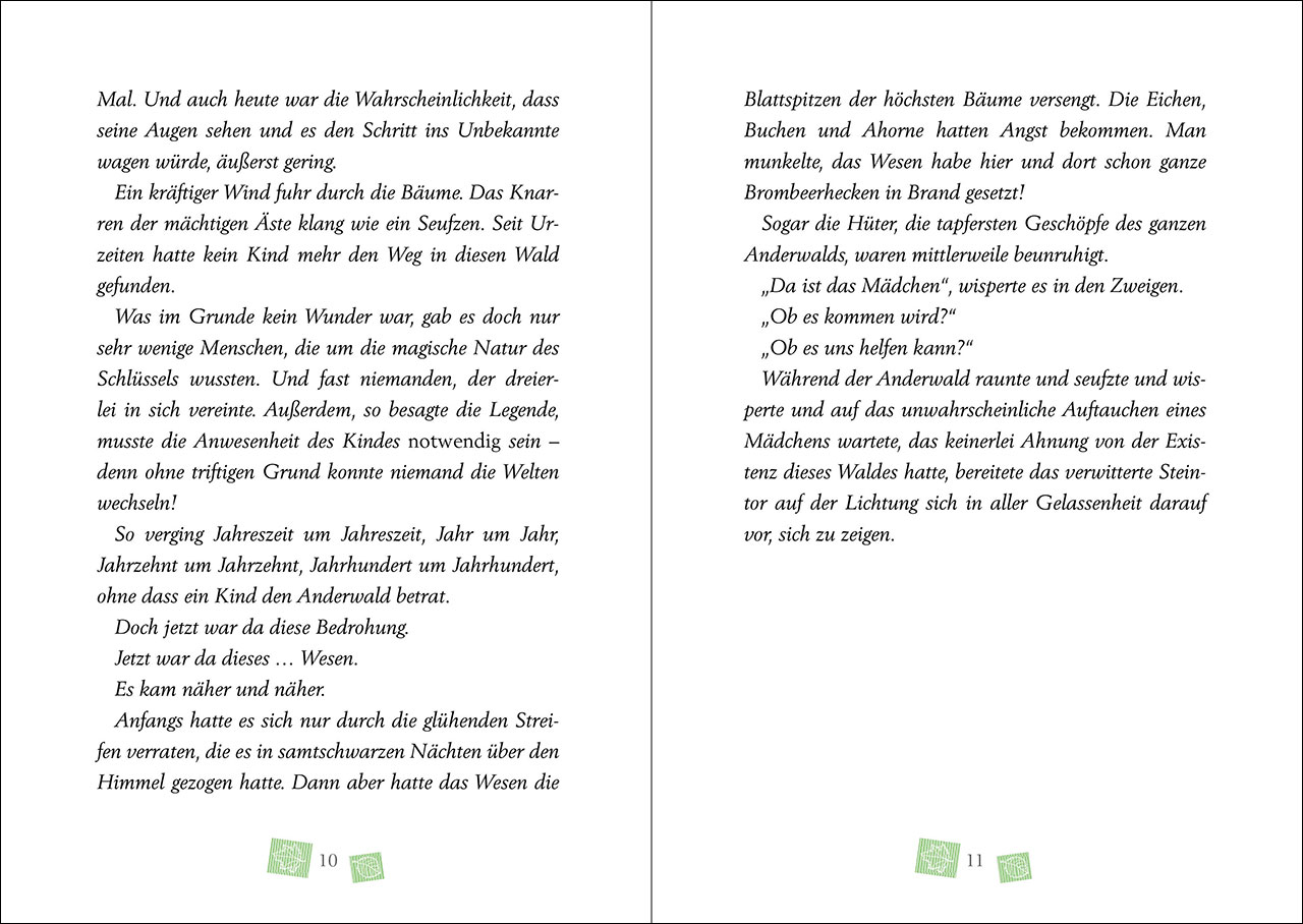 Anderwald (Band 1) - Das Geheimnis der Silberwölfin