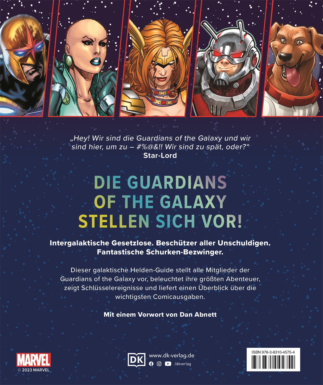 MARVEL Guardians of the Galaxy Helden, Schurken, Schauplätze und Geschichten