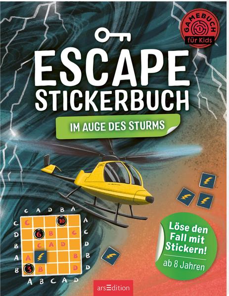 Escape-Stickerbuch – Im Auge des Sturms