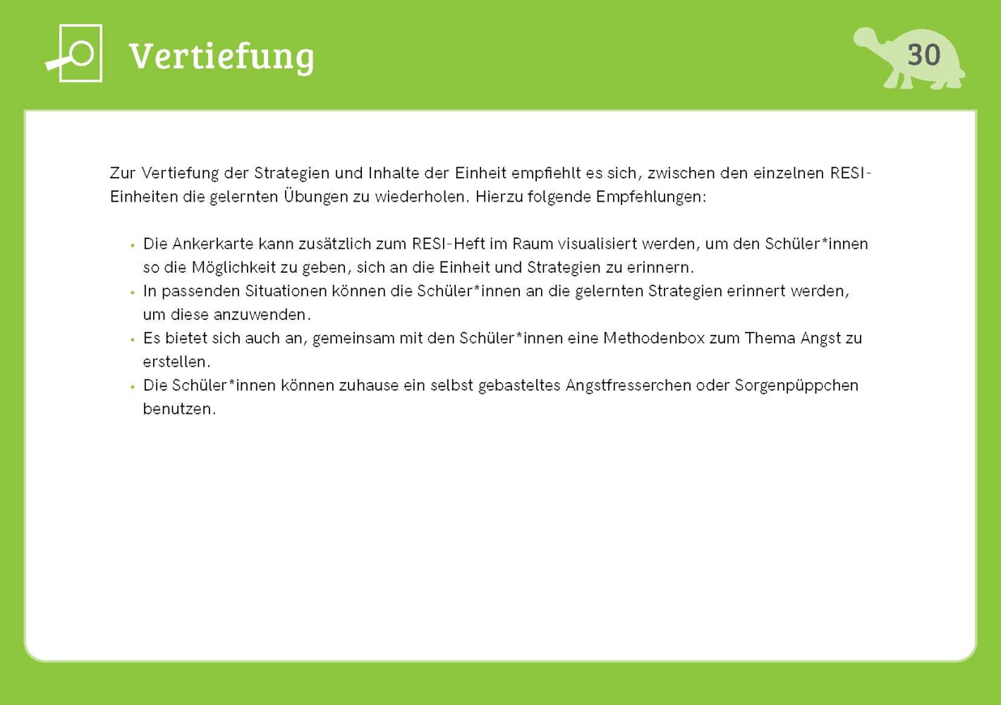 Resilient durchs Schuljahr: Meine Angst, meine Wut, meine Wahrnehmung der Welt