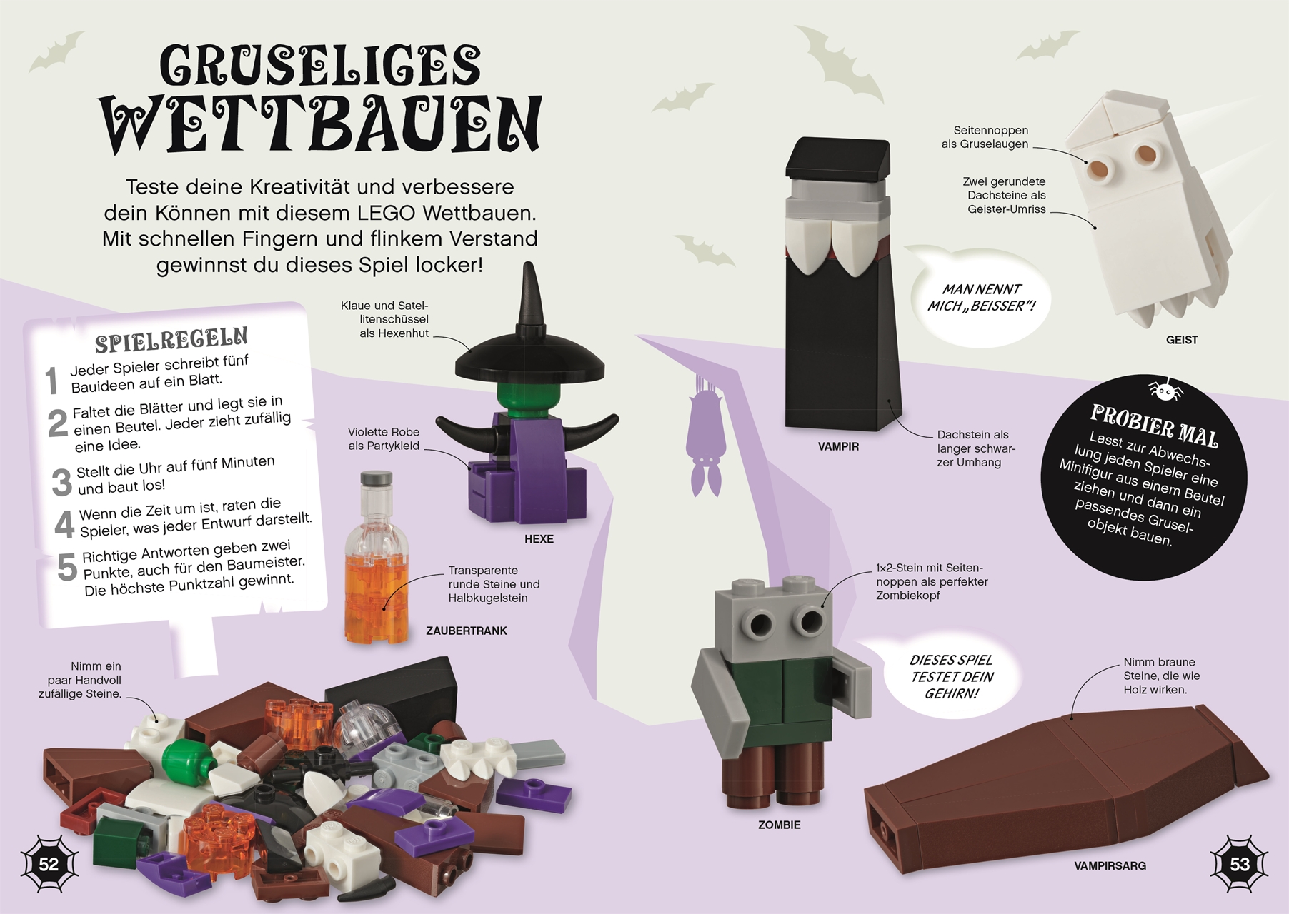 LEGO® Ideen Geister, Hexen, Gruselwesen