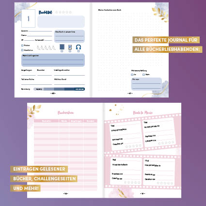 My Booklove: Mein Buch Journal - Light