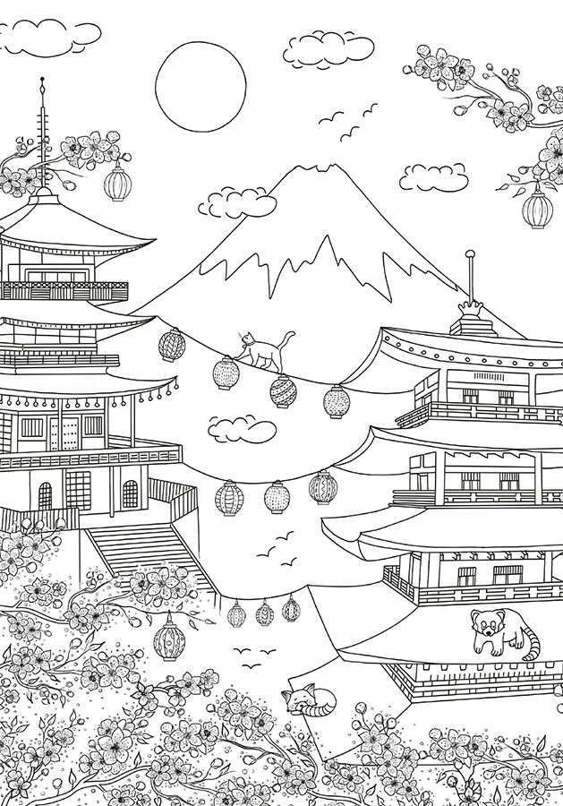 Colorful World Weltreise Designdose mit 12 Buntstiften