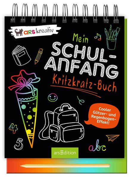 Mein Schulanfang-Kritzkratz-Buch