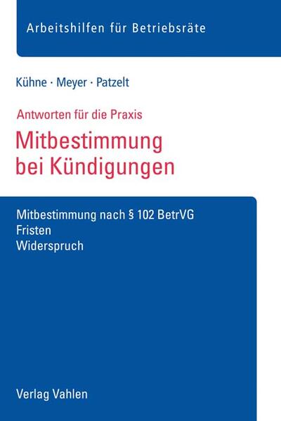 Mitbestimmung bei Kündigungen