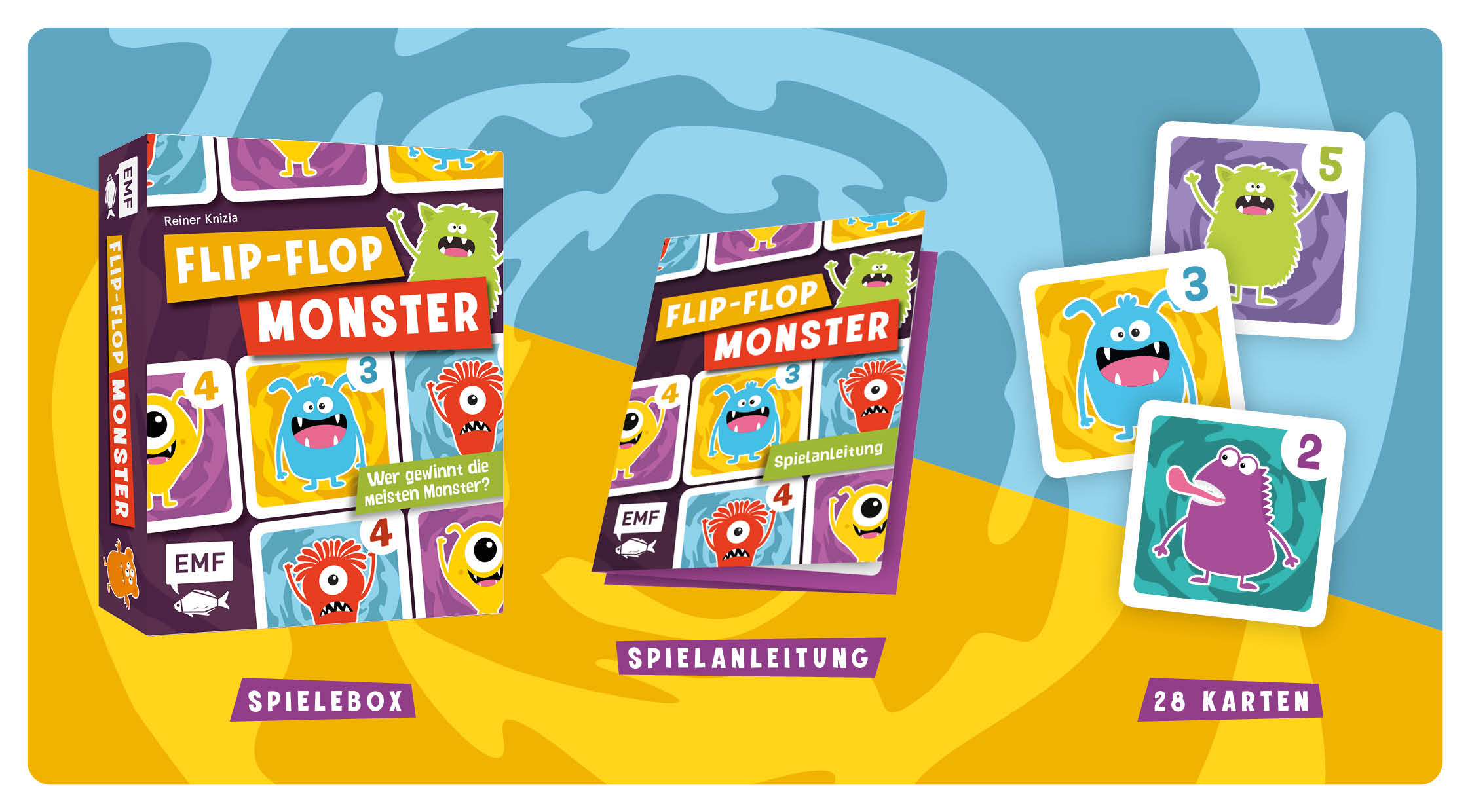 Memo-Spiel: Flip-Flop Monster Memo-Spiel: Flip-Flop Monster