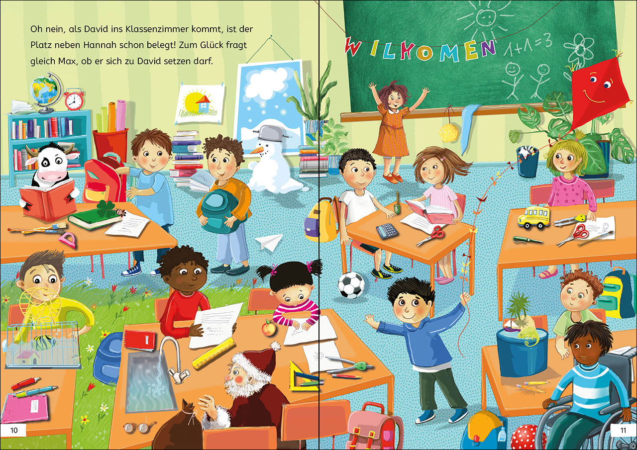 Mein Fehler-Such-Buch - In der Schule