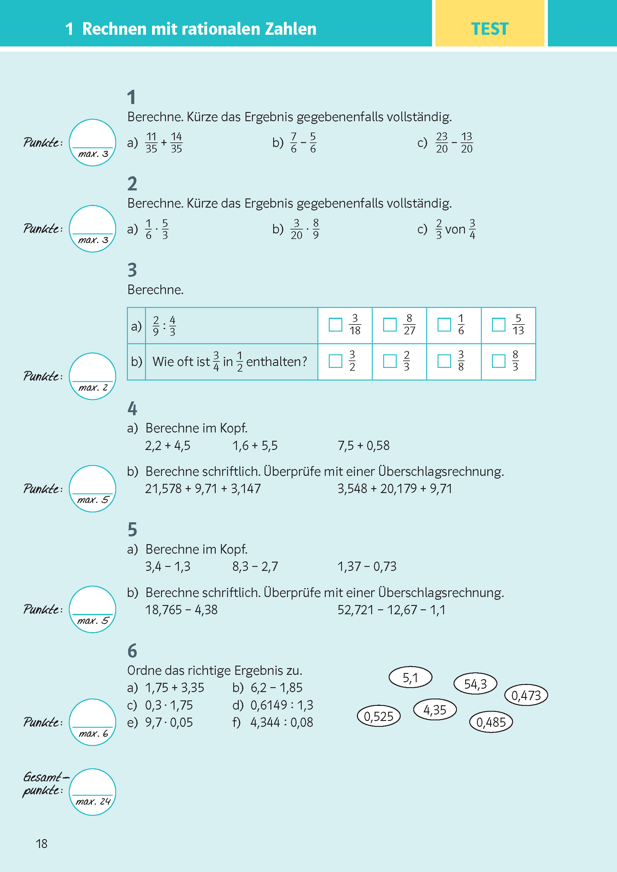 Klett KomplettTrainer Gymnasium Mathematik 7. Klasse
