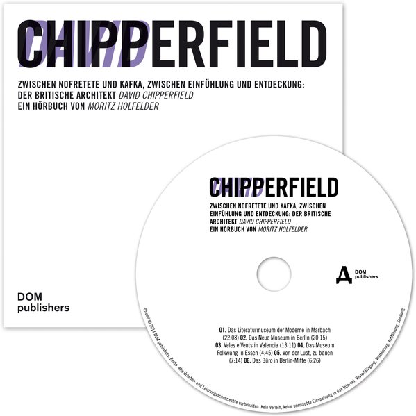 David Chipperfield. (Audio-CD)