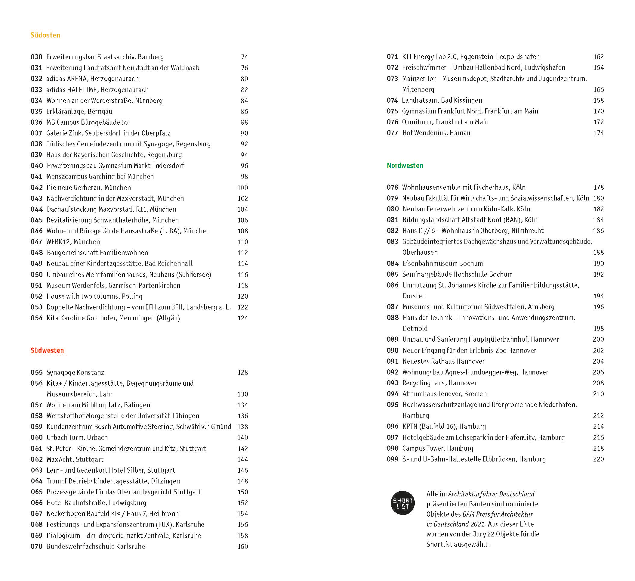 Deutschland 2021. Architekturführer