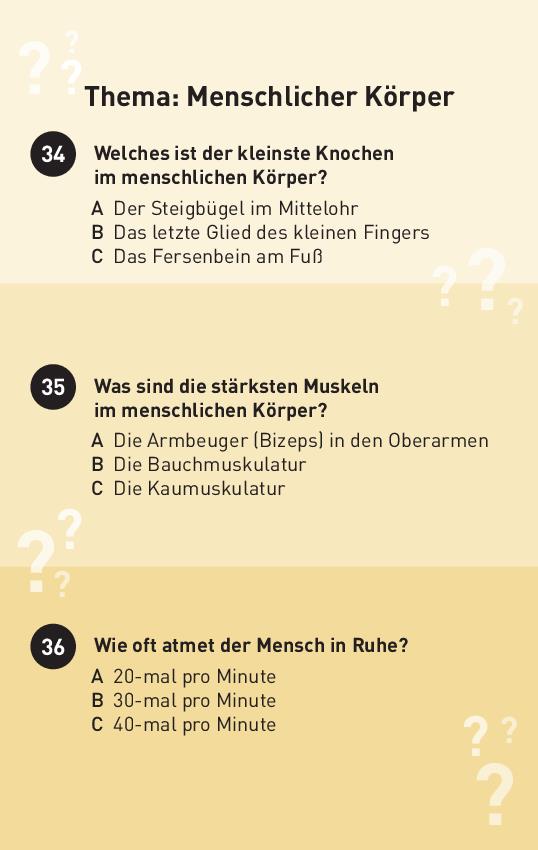 Das große Generationen-Quiz I ab 10 Jahren