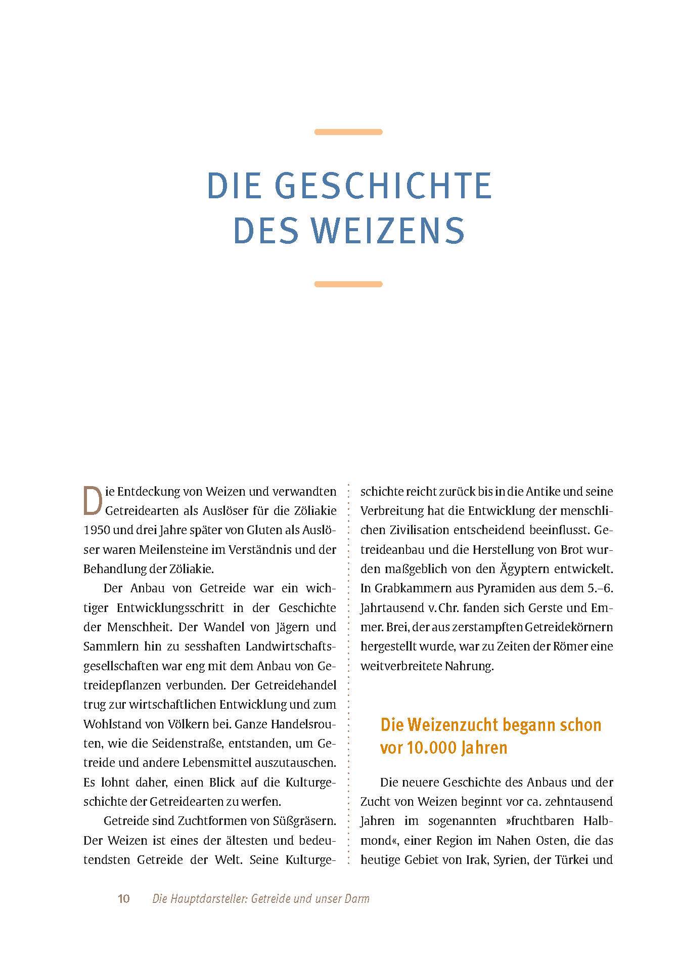 Expertenwissen: Zöliakie