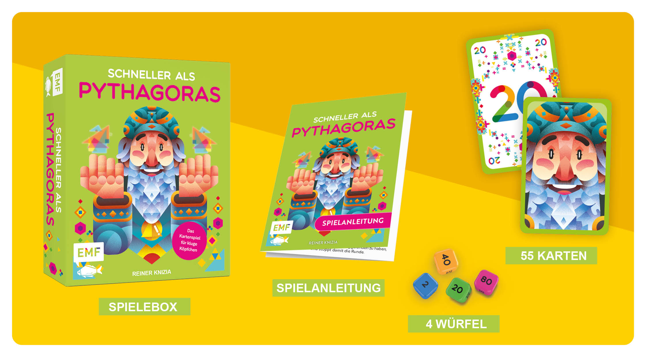 Kartenspiel: Schneller als Pythagoras Kartenspiel: Schneller als Pythagoras