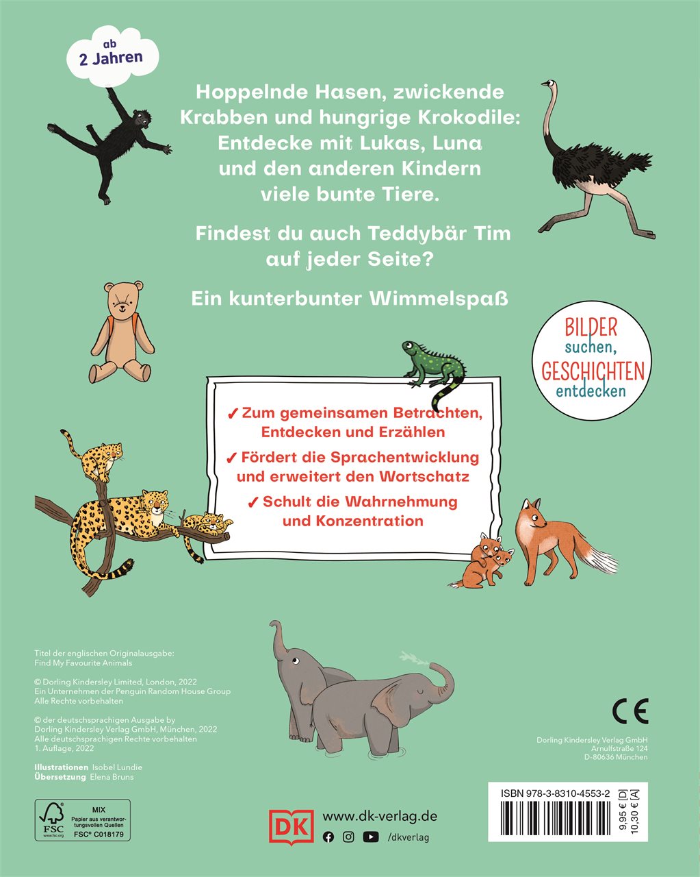 Wo ist Tim, der Teddybär?