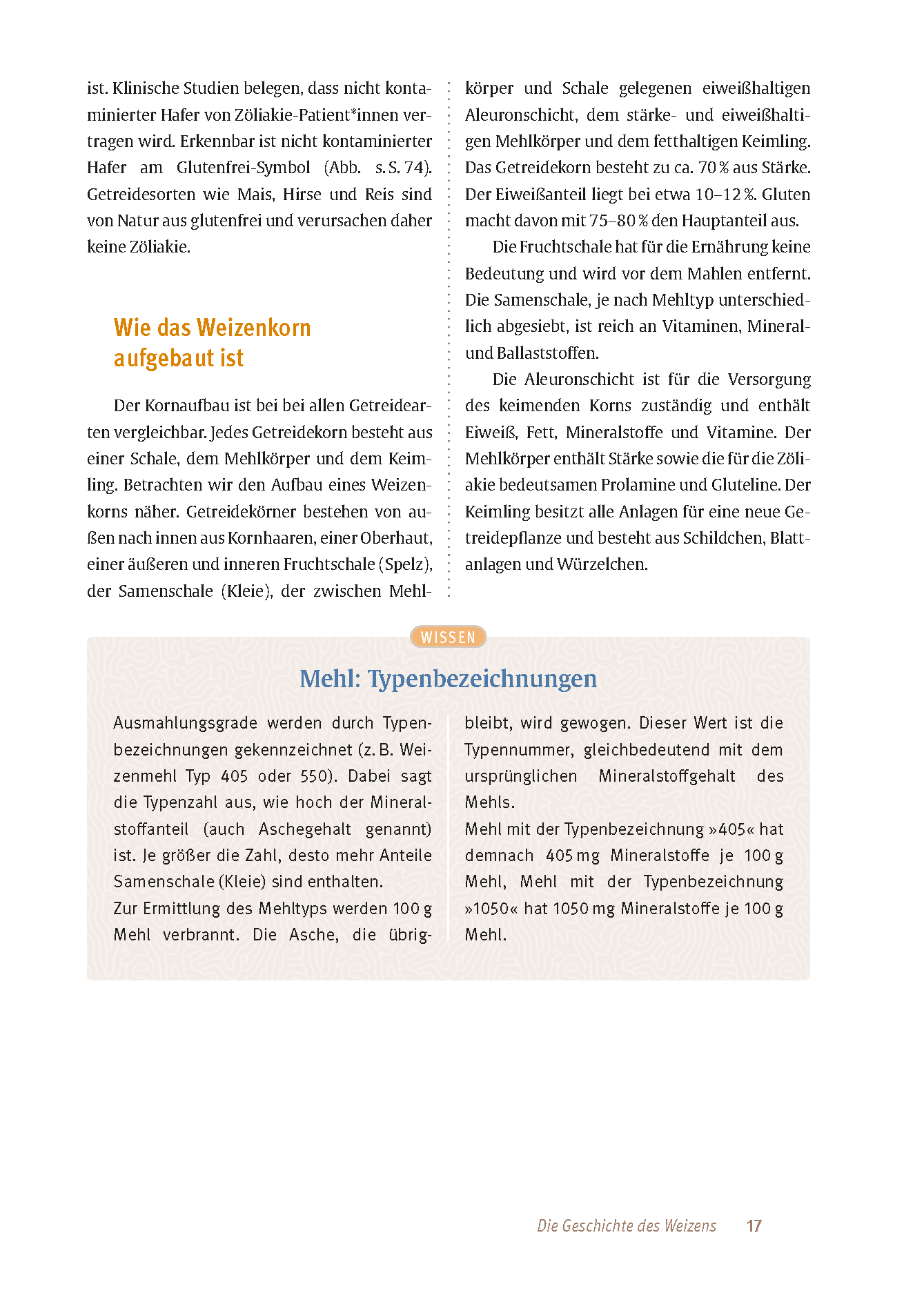 Expertenwissen: Zöliakie