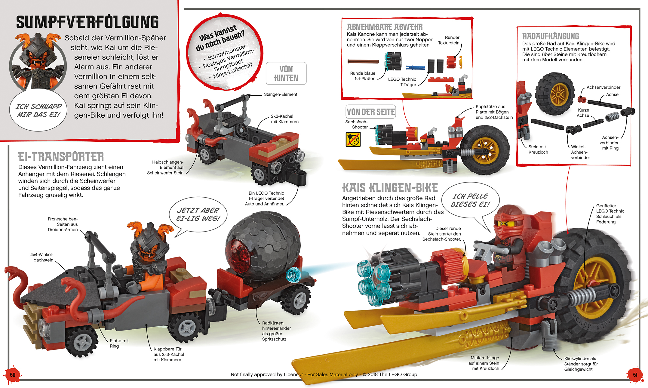 LEGO® NINJAGO® Abenteuer selbst gebaut! Die größten Duelle