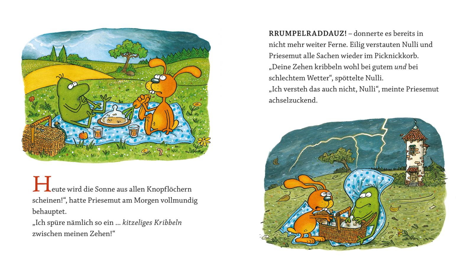 Nulli & Priesemut: Wirbel um den Wetterfrosch