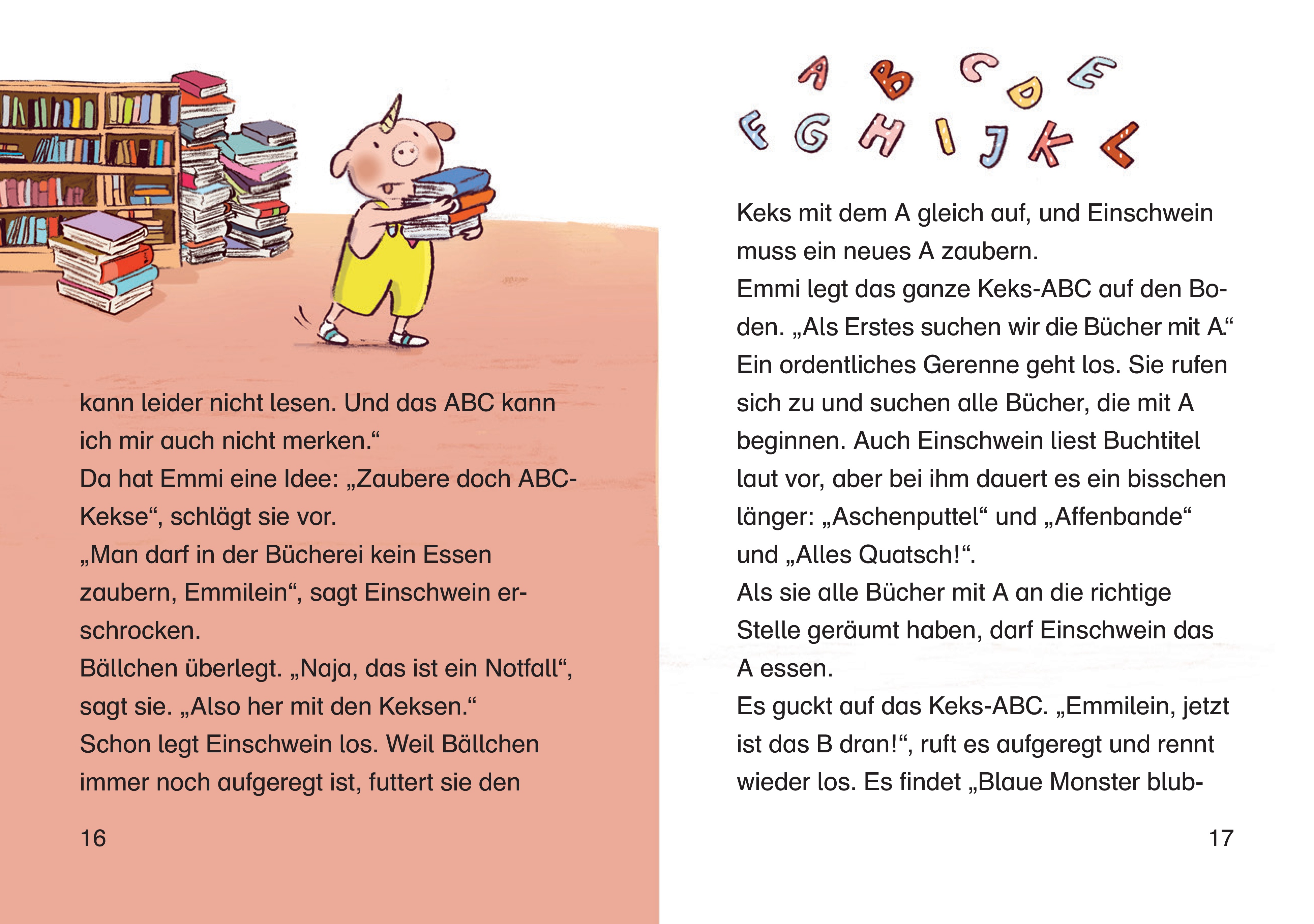 Emmi & Einschwein. Lesen macht lustig
