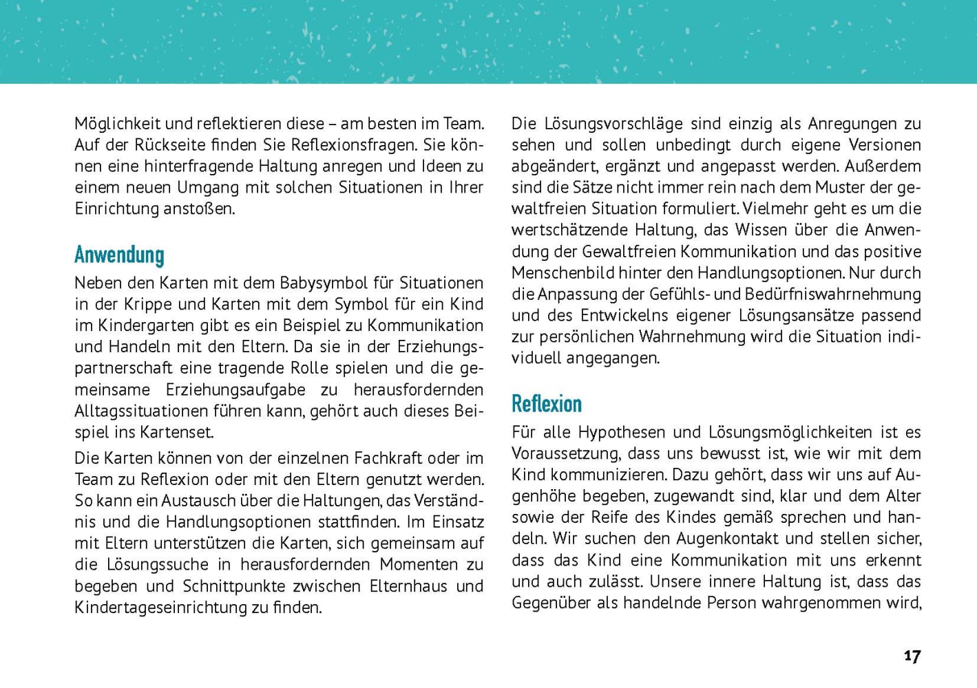 Herausfordernde Alltagssituationen in der Kita