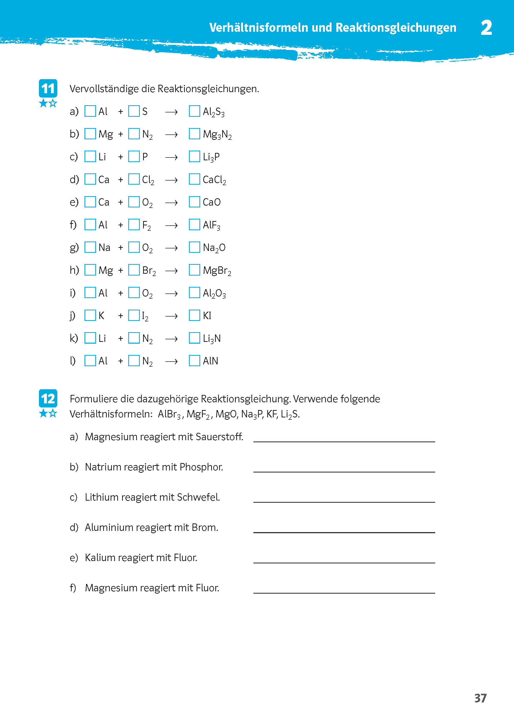 Klett 10-Minuten-Training Chemie Rechnen in Chemie 7.-10. Klasse Klett 10-Minuten-Training Chemie Rechnen in Chemie 7.-10. Klasse