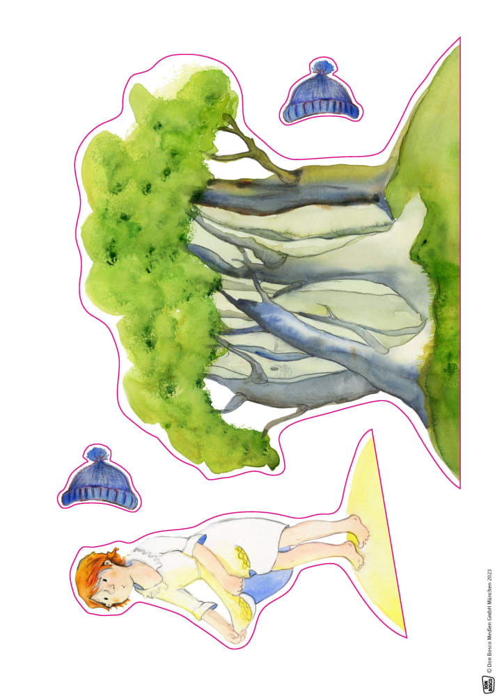 Sterntaler. Erzählschienen-Figurenset