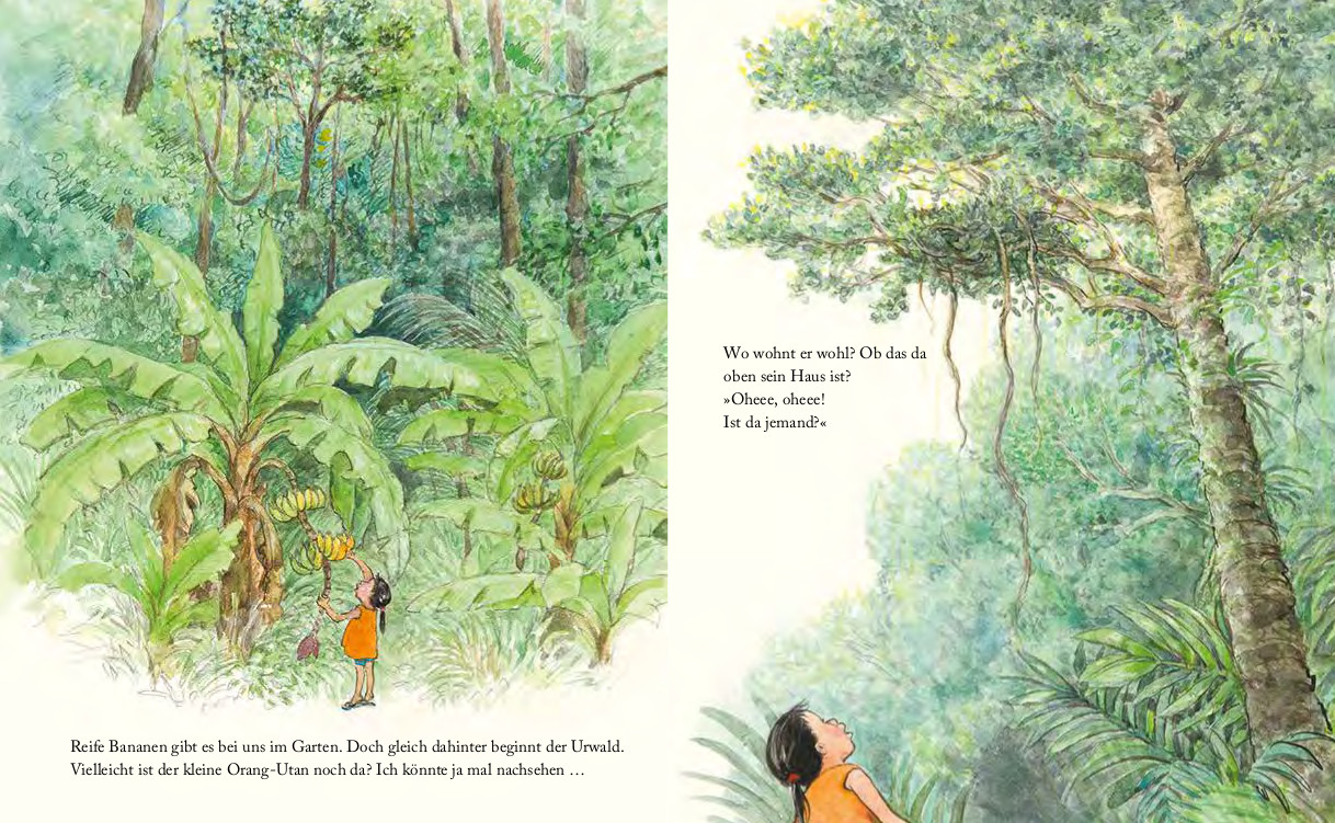 Halt dich gut an Mama fest