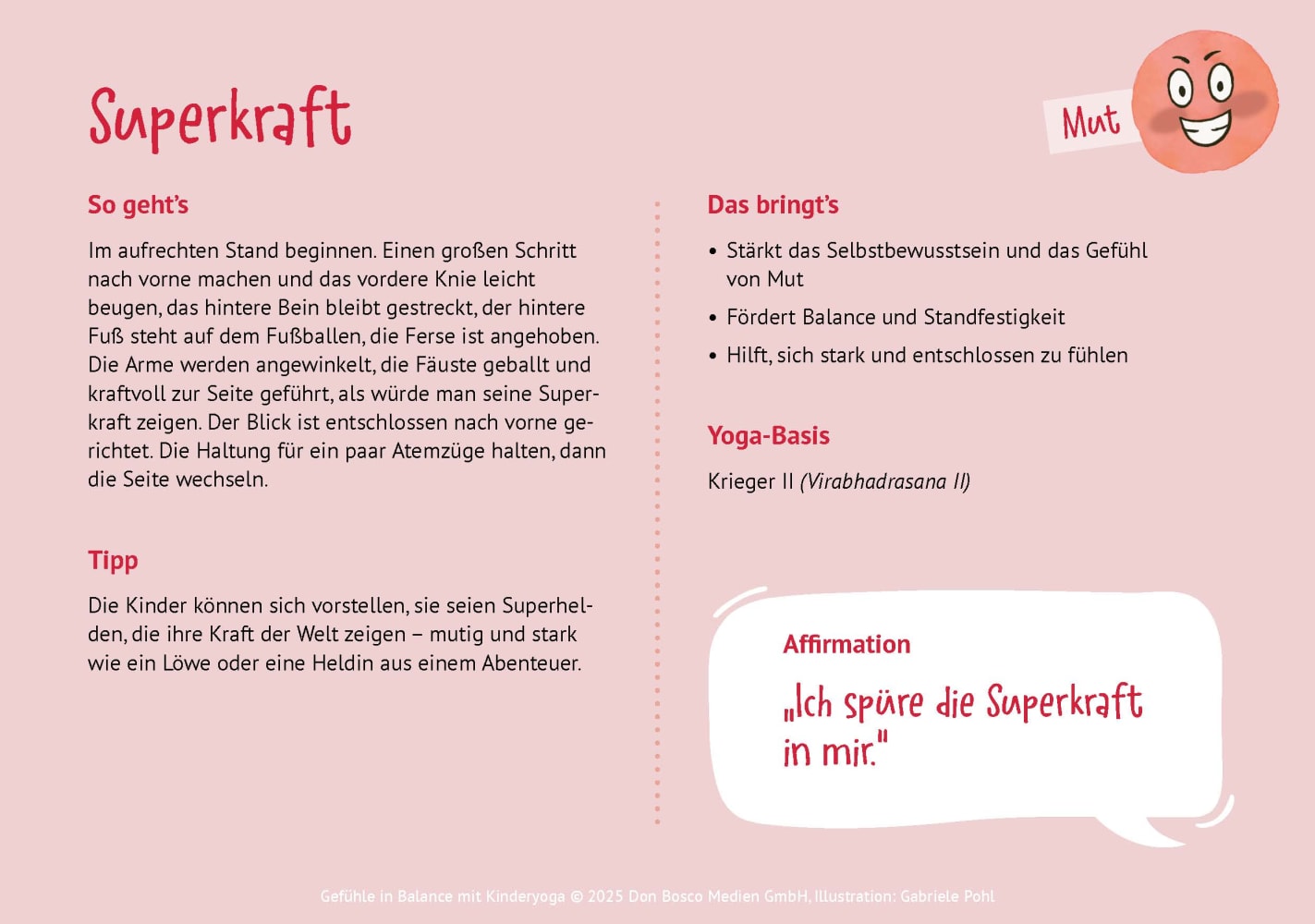 Gefühle in Balance mit Kinderyoga