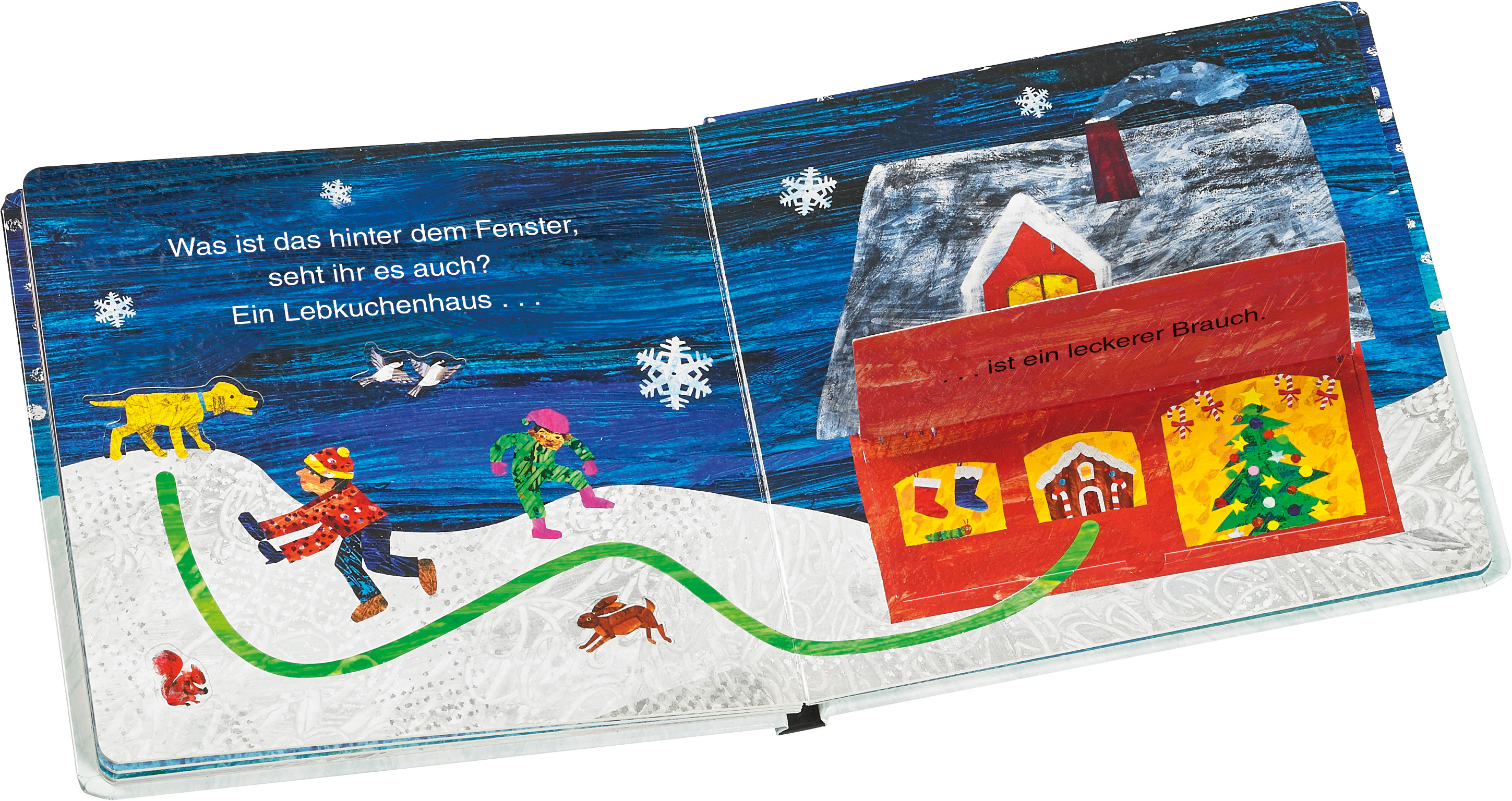 Die kleine Raupe Nimmersatt - Wer versteckt sich im Schnee? Die kleine Raupe Nimmersatt - Wer versteckt sich im Schnee?