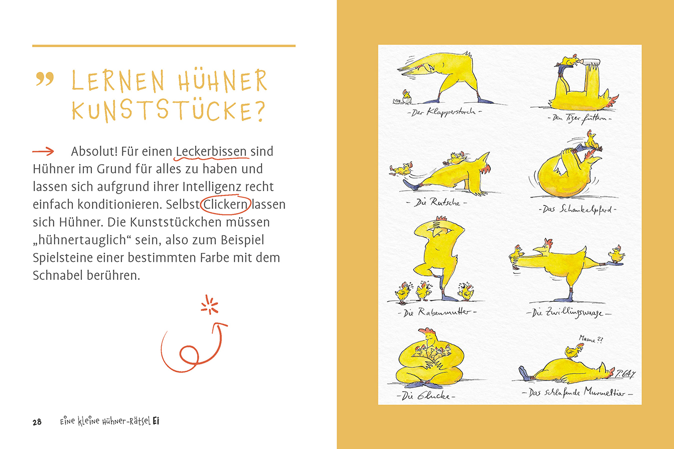 Eine kleine Hühner-RätselEI