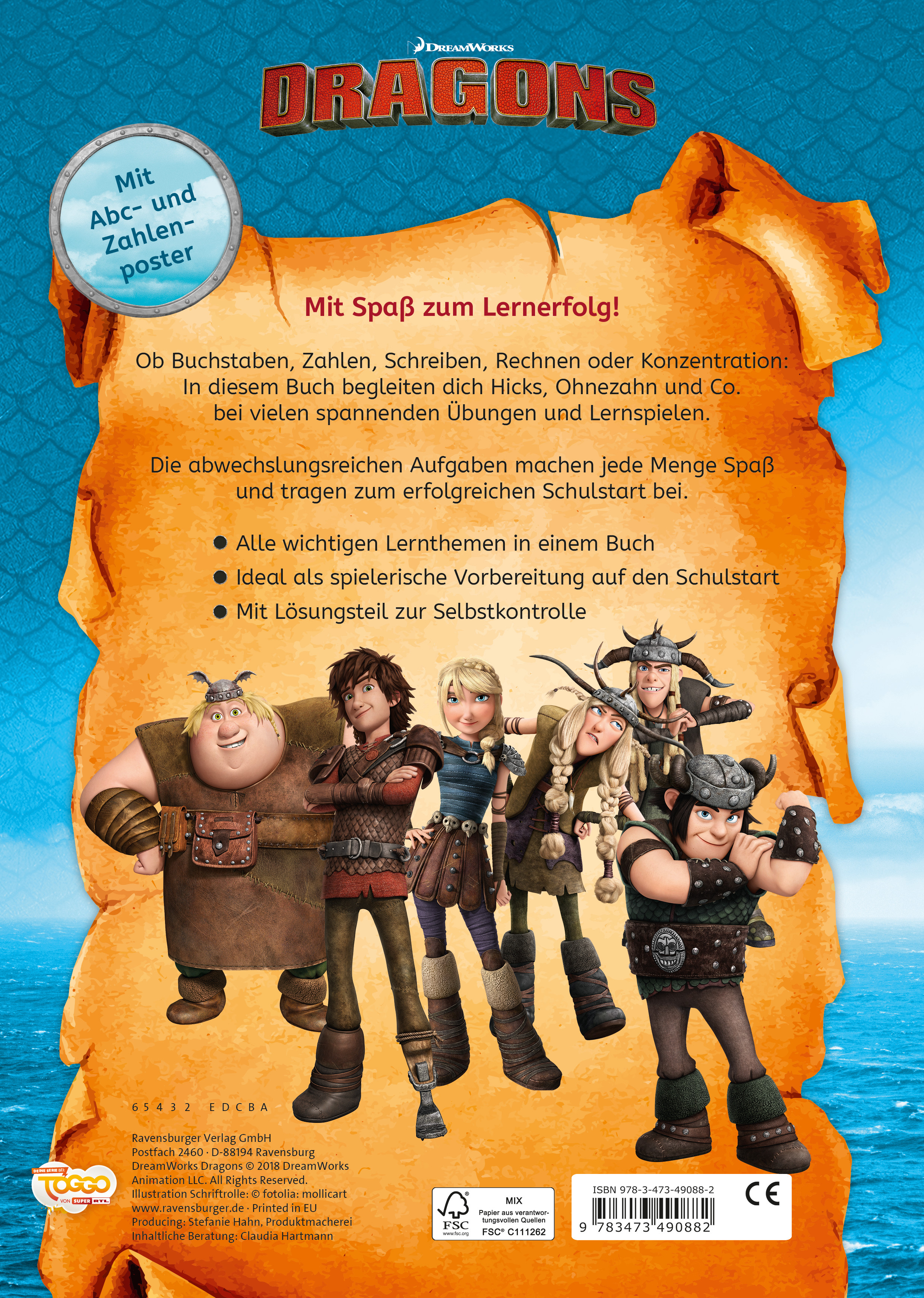 Dreamworks Dragons: Das große Schulstartbuch Dreamworks Dragons: Das große Schulstartbuch