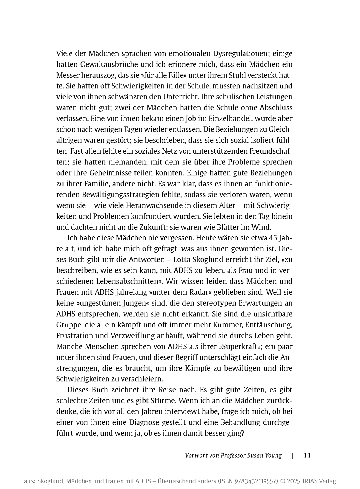 Mädchen und Frauen mit ADHS