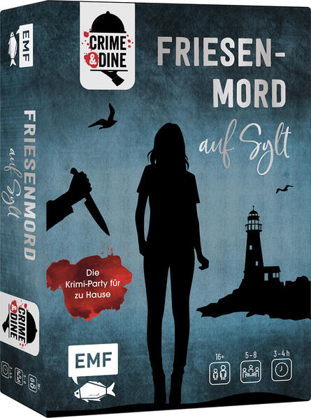 Crime & Dine – Das Krimi-Dinner-Set: Friesenmord auf Sylt Crime & Dine – Das Krimi-Dinner-Set: Friesenmord auf Sylt
