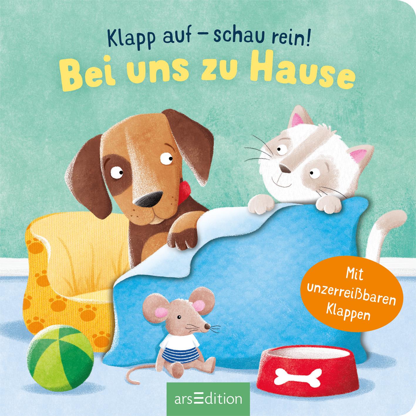 Klapp auf – schau rein: Bei uns zu Hause